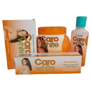 Caro white Women Bath & Body Set - Orange